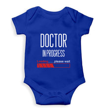 Load image into Gallery viewer, Doctor in progress Kids Romper For Baby Boy/Girl-0-5 Months(18 Inches)-Royal Blue-Ektarfa.online
