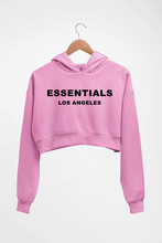 Load image into Gallery viewer, Essentials Crop HOODIE FOR WOMEN-Light Baby Pink-Ektarfa.online
