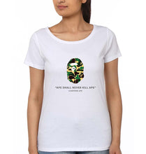 Load image into Gallery viewer, A Bathing Ape T-Shirt for Women-White-Ektarfa.online
