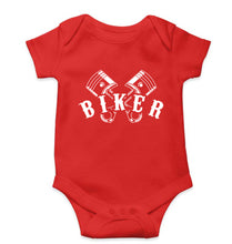 Load image into Gallery viewer, Biker Kids Romper For Baby Boy/Girl-Red-Ektarfa.online
