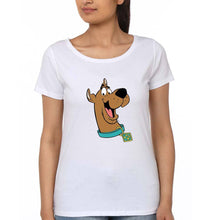 Load image into Gallery viewer, Scooby Doo T-Shirt for Women-White-Ektarfa.online
