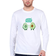 Load image into Gallery viewer, Avocado BFF Full Sleeves T-Shirt for Men-White-Ektarfa.online
