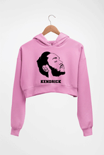 Load image into Gallery viewer, Kendrick Lamar Crop HOODIE FOR WOMEN-Light Baby Pink-Ektarfa.online
