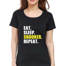 Load image into Gallery viewer, Snooker T-Shirt for Women-Black-Ektarfa.online

