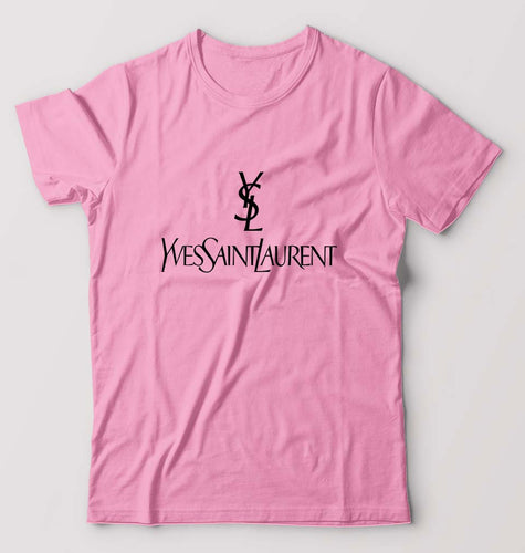 YSL T-Shirt for Men-Light Baby Pink-Ektarfa.online