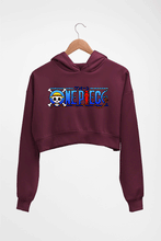 Load image into Gallery viewer, One Piece Crop HOODIE FOR WOMEN-Maroon-Ektarfa.online
