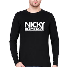 Load image into Gallery viewer, Nicky Romero Full Sleeves T-Shirt for Men-Black-Ektarfa.online
