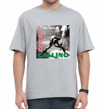 Load image into Gallery viewer, London Calling Oversized T-Shirt for Men-Grey-Ektarfa.online
