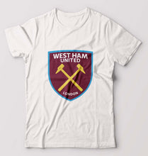 Load image into Gallery viewer, West-Ham T-Shirt for Men-White-Ektarfa.online
