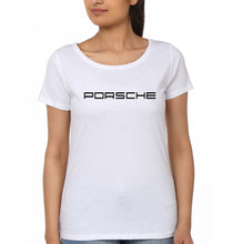 Load image into Gallery viewer, Porsche T-Shirt for Women-White-Ektarfa.online
