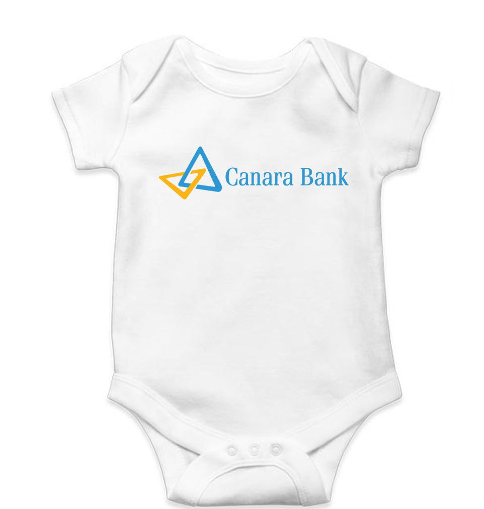 Canara Bank Kids Romper For Baby Boy/Girl-White-Ektarfa.online