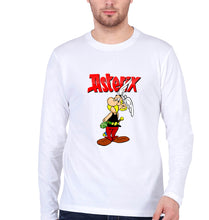 Load image into Gallery viewer, Asterix Full Sleeves T-Shirt for Men-White-Ektarfa.online
