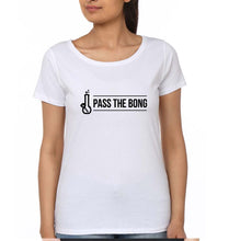 Load image into Gallery viewer, Bong T-Shirt for Women-White-Ektarfa.online
