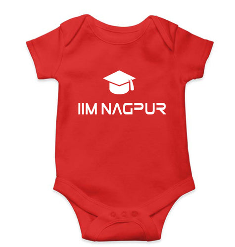 IIM Nagpur Kids Romper For Baby Boy/Girl-Red-Ektarfa.online