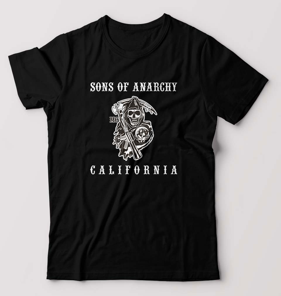 Sons of Anarchy T-Shirt for Men-Black-Ektarfa.online