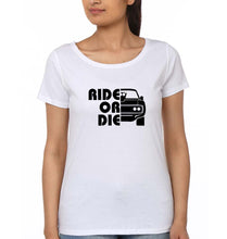 Load image into Gallery viewer, Fast &amp; Furious Ride or Die T-Shirt for Women-White-Ektarfa.online
