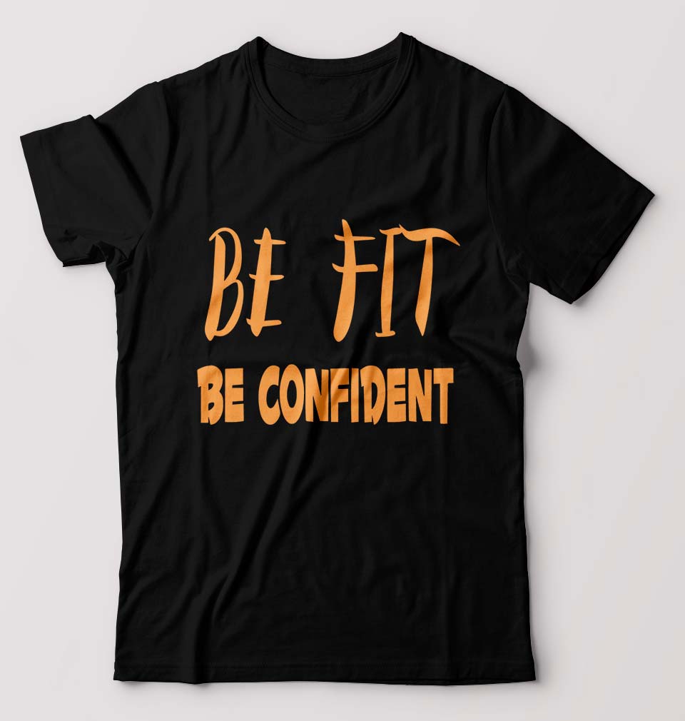 Gym Fit T-Shirt for Men-Black-Ektarfa.online