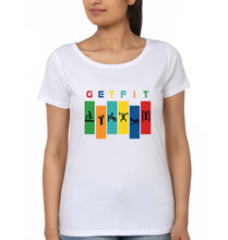 Load image into Gallery viewer, Gym T-Shirt for Women-White-Ektarfa.online
