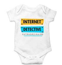 Load image into Gallery viewer, Internet Kids Romper For Baby Boy/Girl-White-Ektarfa.online
