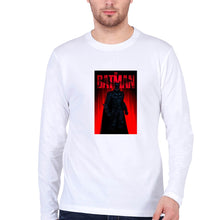 Load image into Gallery viewer, Batman Superhero Full Sleeves T-Shirt for Men-White-Ektarfa.online

