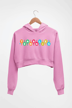 Load image into Gallery viewer, Table Tennis (TT) Crop HOODIE FOR WOMEN-Light Baby Pink-Ektarfa.online
