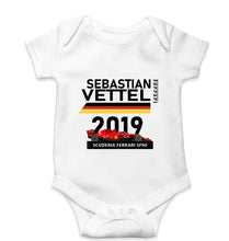 Load image into Gallery viewer, Sebastian Vettel F1 Ferrari Kids Romper For Baby Boy/Girl-White-Ektarfa.online
