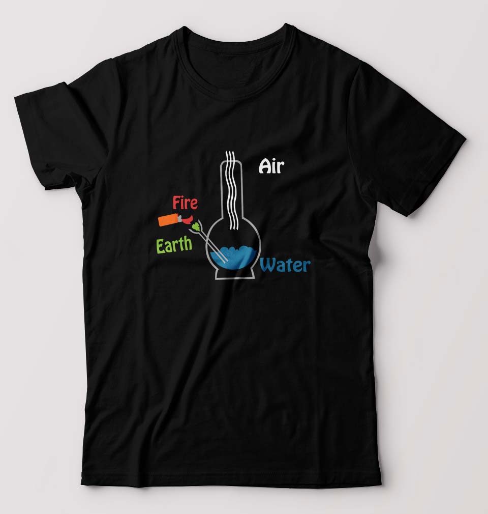 Element Bong T-Shirt for Men-Black-Ektarfa.online