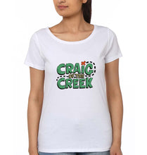 Load image into Gallery viewer, Craig of the Creek T-Shirt for Women-White-Ektarfa.online
