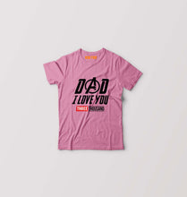 Load image into Gallery viewer, Dad I Love You 3000 Kids T-Shirt for Boy/Girl-Pink-Ektarfa.online
