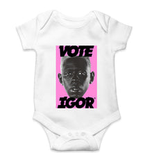 Load image into Gallery viewer, Igor Kids Romper For Baby Boy/Girl-0-5 Months(18 Inches)-White-Ektarfa.online
