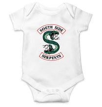 Load image into Gallery viewer, south side serpents riverdale Kids Romper Kids Romper For Baby Boy/Girl-0-5 Months(18 Inches)-White-Ektarfa.online
