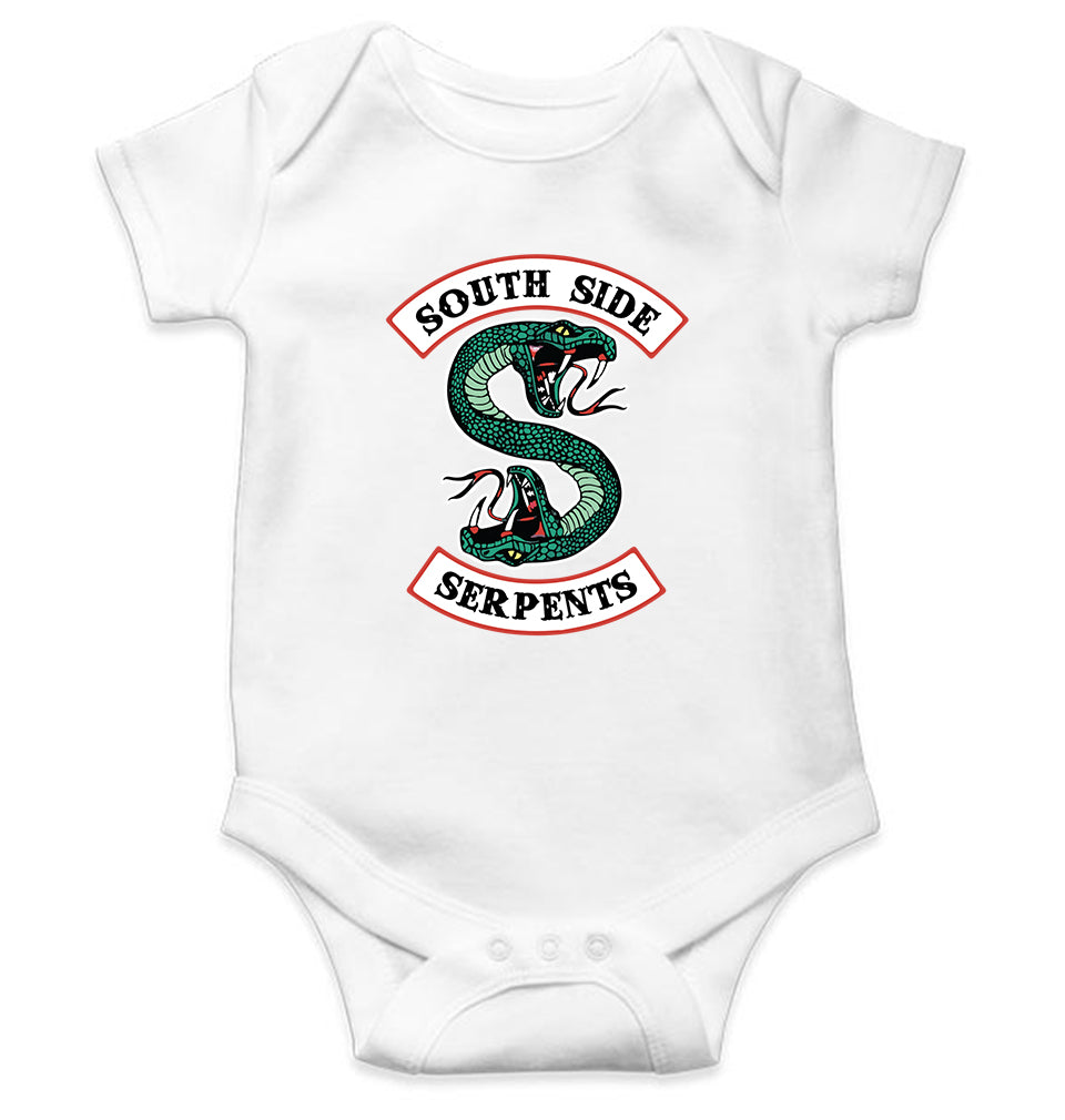 south side serpents riverdale Kids Romper Kids Romper For Baby Boy/Girl-0-5 Months(18 Inches)-White-Ektarfa.online