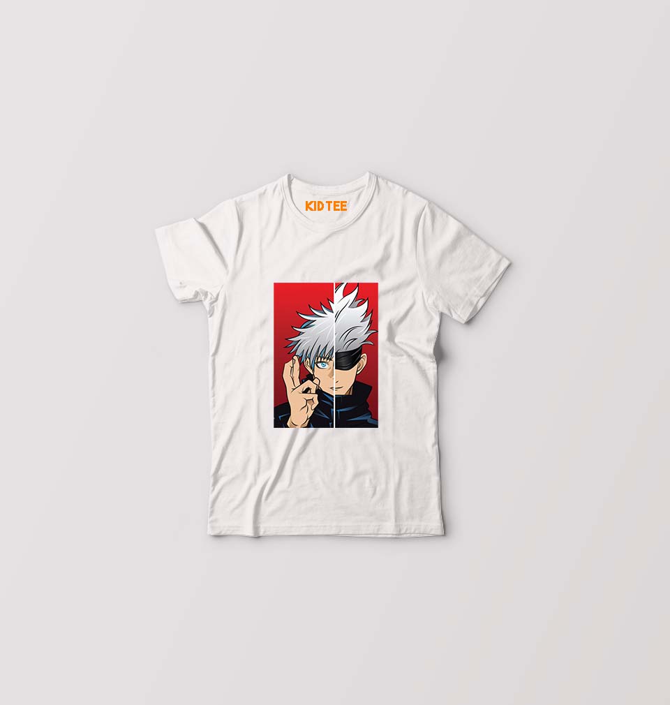 Sukuna Anime T-Shirt for Boy/Girl-White-Ektarfa.online