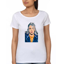 Load image into Gallery viewer, Billie Eilish T-Shirt for Women-White-Ektarfa.online
