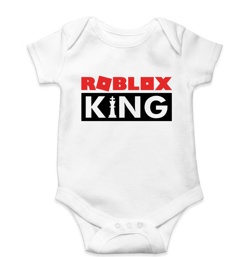 Roblox Kids Romper For Baby Boy/Girl-White-Ektarfa.online