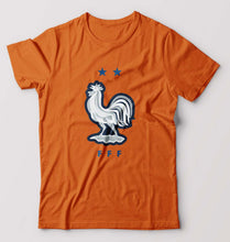Load image into Gallery viewer, France Football T-Shirt for Men-Orange-Ektarfa.online

