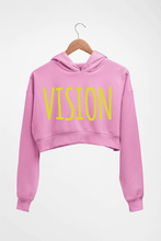 Load image into Gallery viewer, Vision Crop HOODIE FOR WOMEN-Light Baby Pink-Ektarfa.online
