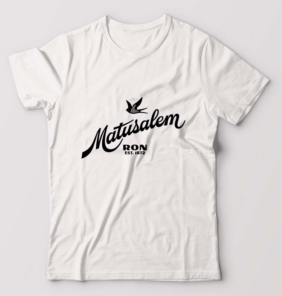 Ron-Matusalem T-Shirt for Men-White-Ektarfa.online