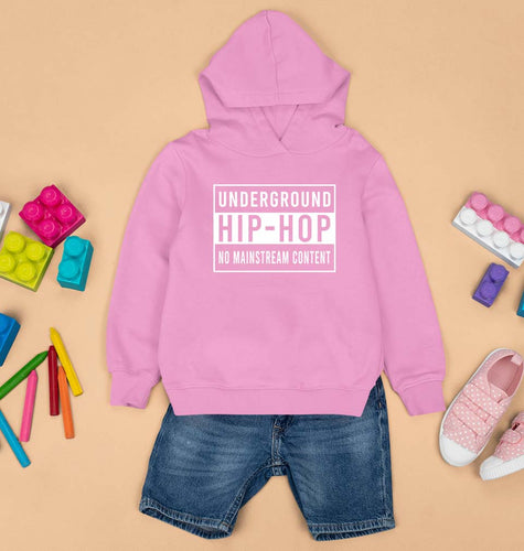 Hip hop Kids Hoodie for Boy/Girl-Light Baby Pink-Ektarfa.online