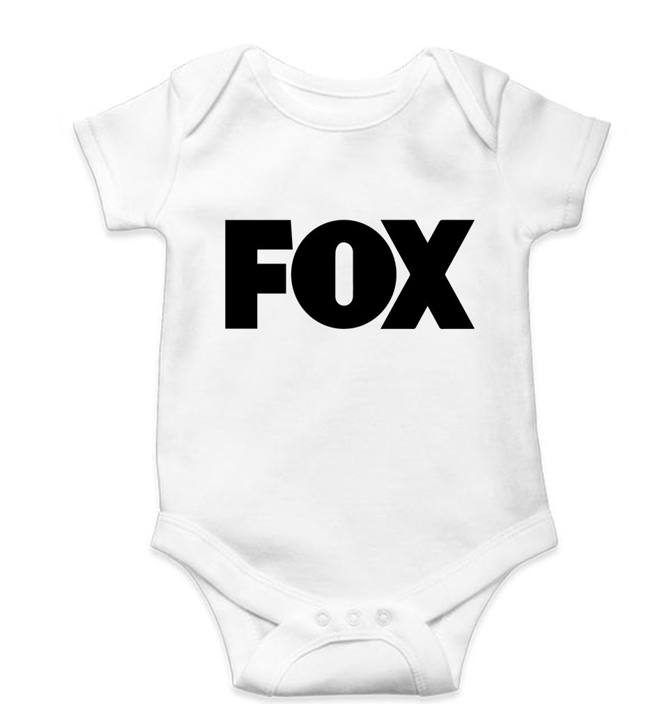 Fox Kids Romper For Baby Boy/Girl-White-Ektarfa.online