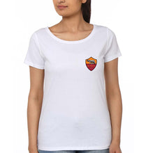 Load image into Gallery viewer, A.S. Roma T-Shirt for Women-White-Ektarfa.online
