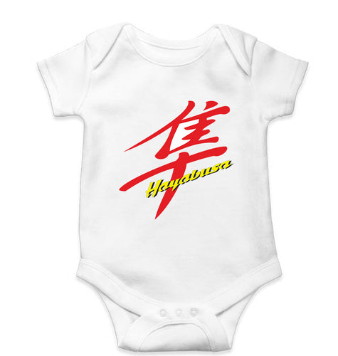 Suzuki Hayabusa Kids Romper For Baby Boy/Girl-White-Ektarfa.online