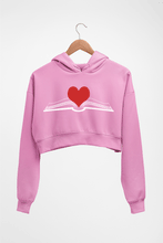 Load image into Gallery viewer, Books Crop HOODIE FOR WOMEN-Light Baby Pink-Ektarfa.online
