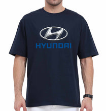 Load image into Gallery viewer, Hyundai Oversized T-Shirt for Men-Navy Blue-Ektarfa.online
