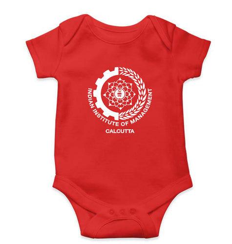 IIM Calcutta Kids Romper For Baby Boy/Girl-Red-Ektarfa.online