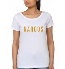 Load image into Gallery viewer, Narcos T-Shirt for Women-White-Ektarfa.online
