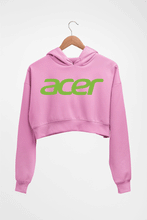 Load image into Gallery viewer, Acer Crop HOODIE FOR WOMEN-Light Baby Pink-Ektarfa.online
