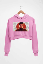 Load image into Gallery viewer, Shang-Chi Crop HOODIE FOR WOMEN-Light Baby Pink-Ektarfa.online
