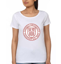 Load image into Gallery viewer, Cornell University T-Shirt for Women-White-Ektarfa.online
