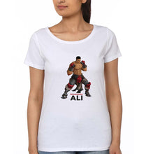 Load image into Gallery viewer, Muhammad Ali T-Shirt for Women-White-Ektarfa.online
